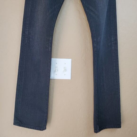 Goldsign Envy Low Rise Black Denim Jeans - Picture 4 of 9